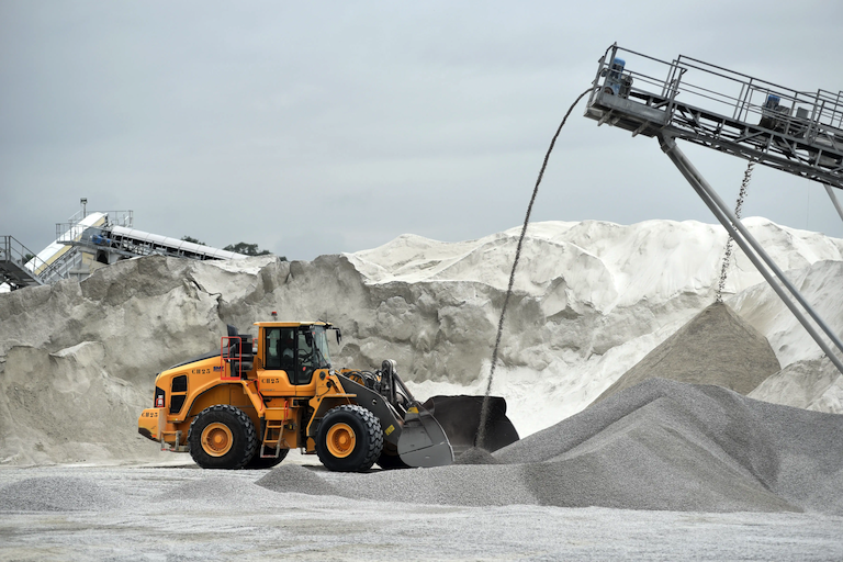 Livraison de 500 Tonnes de gravier 